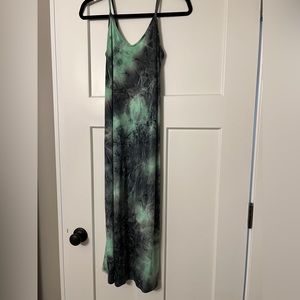 MTS Tie-dye maxi dress